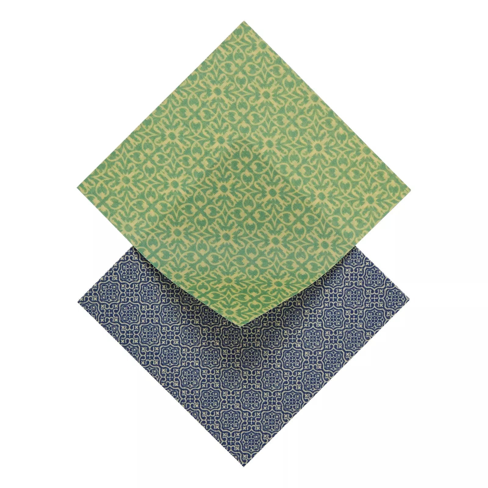 Bio - Bienenwachstuch M (20x20 cm) – 2er Set, Nachhaltige & Umweltfreundliche Lebensmittelverpackung - Honigprinz