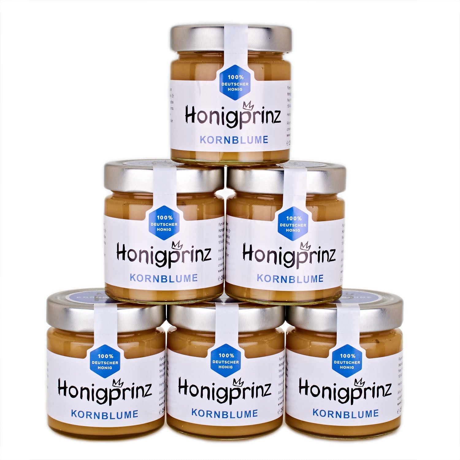 Kornblumenhonig Vorteilspack 6 x 250g - Honigprinz GmbH