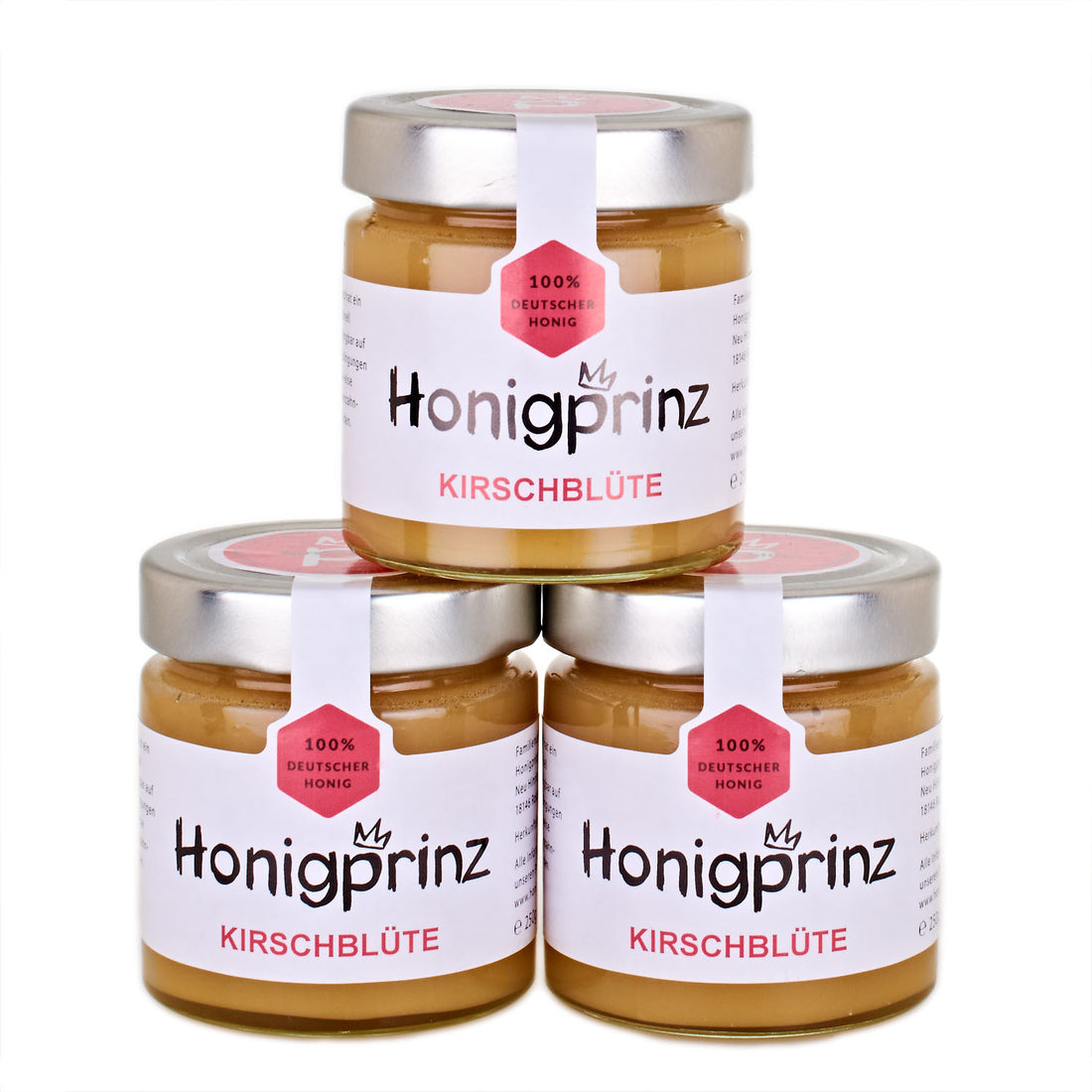 Kirschblütenhonig Set 3x 250g Deutscher Honig 