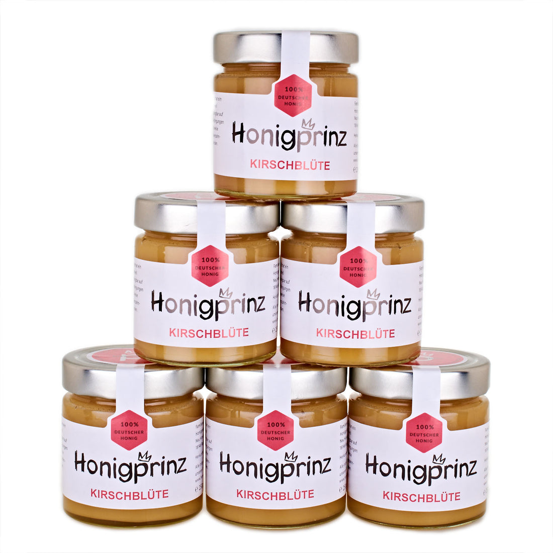 Kirschblütenhonig Set 6x 250g Deutscher Honig 