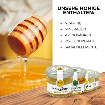 Geschenkbox – Honig und Propolis Probierset - Honigprinz