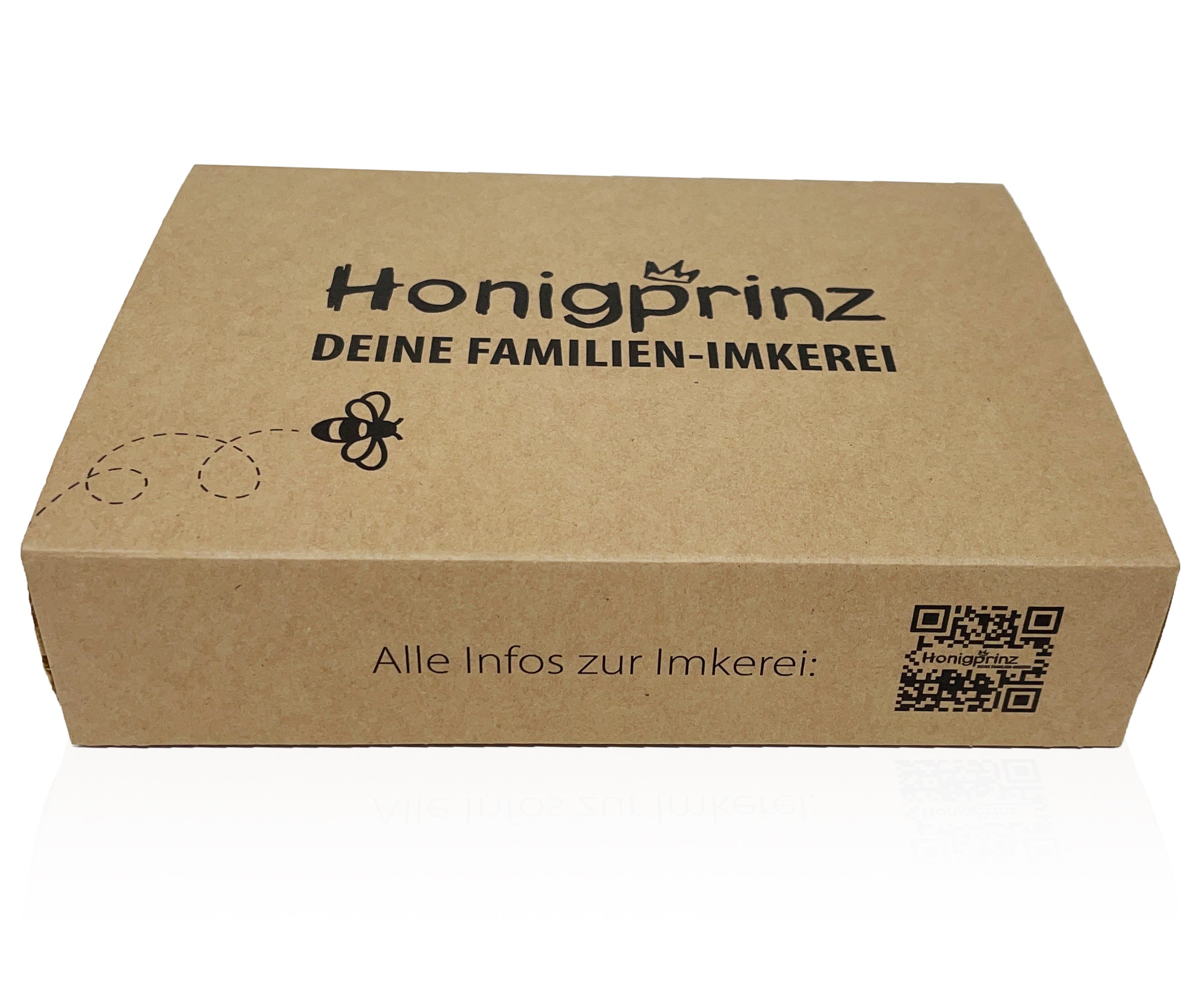 Geschenkbox – Probierset mit 6 x 28g Honig - Honigprinz