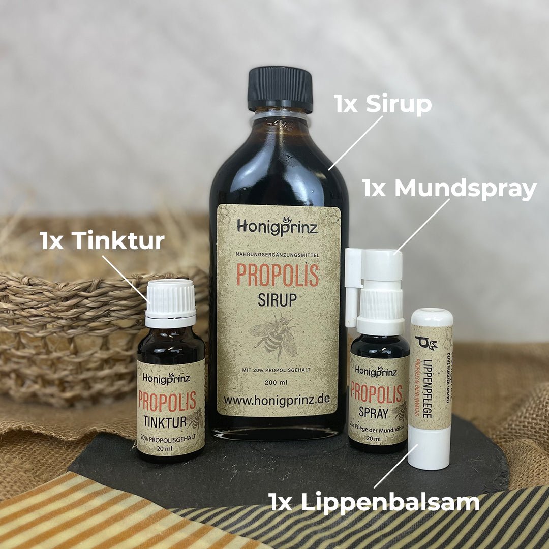 Geschenkbox – Propolis Probierset - Honigprinz