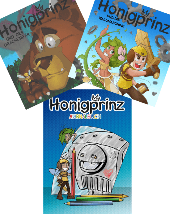 Honigprinz Kinderbücher Set - Honigprinz