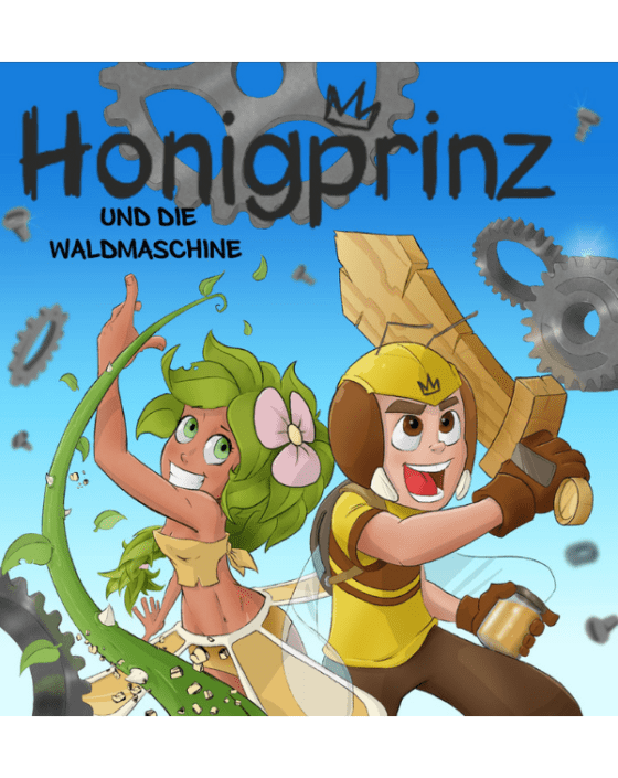 Kinderbuch „Honigprinz und die Waldmaschine“ - Honigprinz