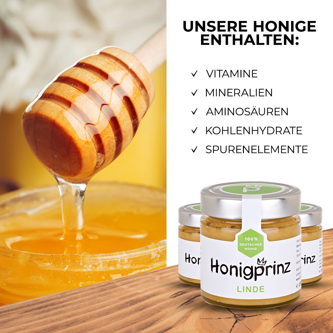 Lindenhonig Vorteilspack 3 x 250g - Honigprinz